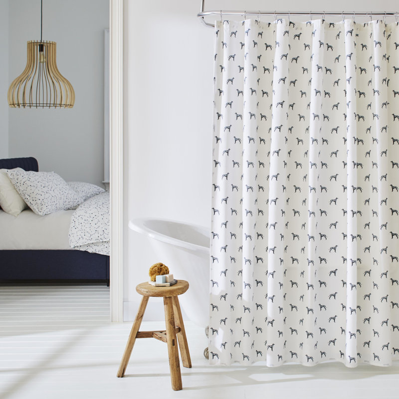 Major Cotton Single Shower Curtain AllModern